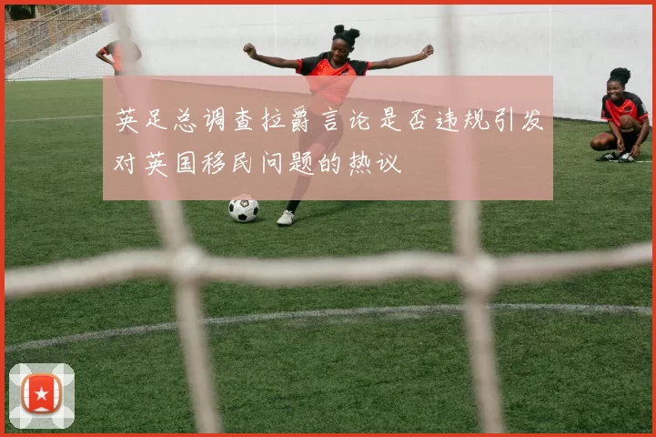 英足总调查拉爵言论是否违规引发对英国移民问题的热议